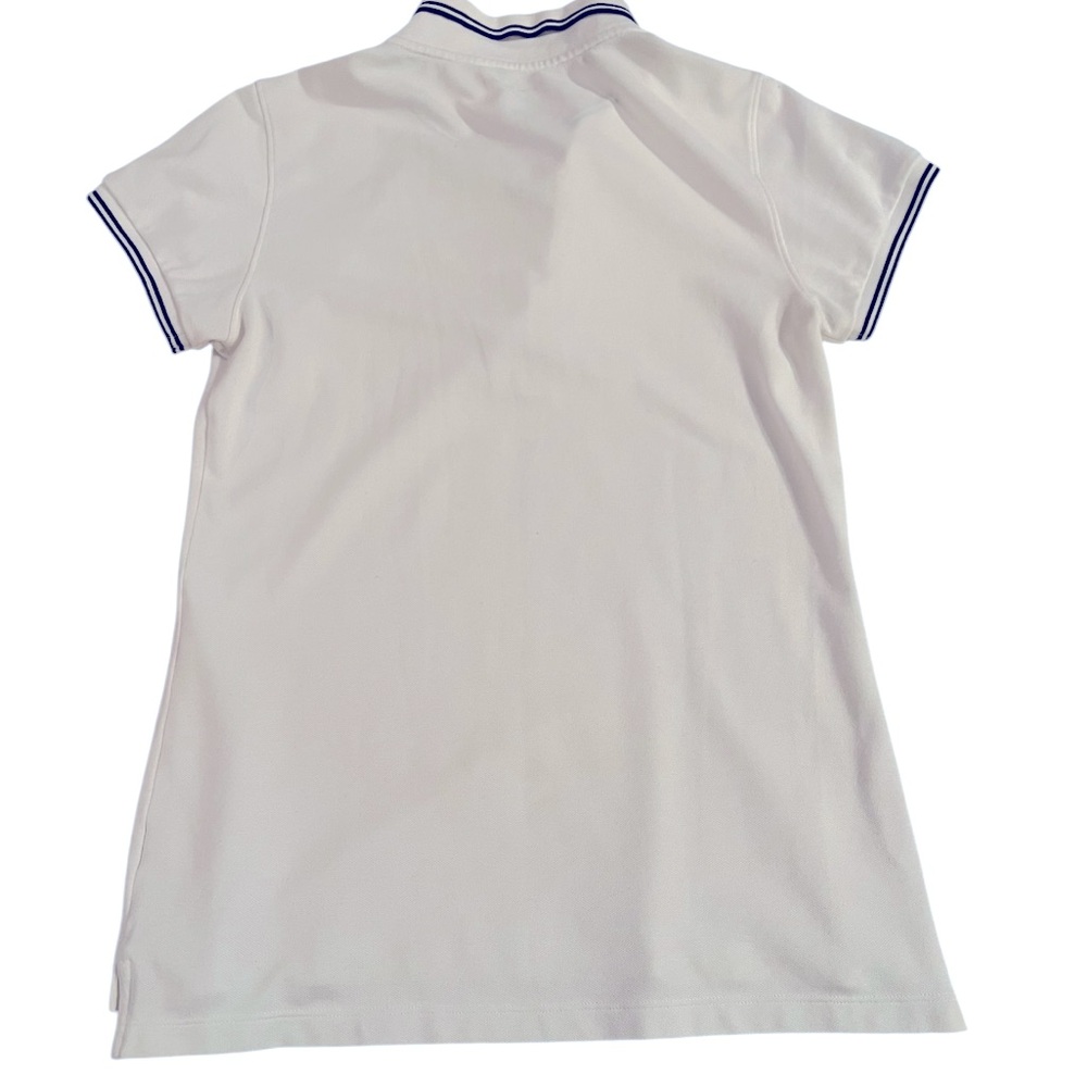 TORY BURCH TECH PIQUÉ POLO Billie Jean King Collection XS - Picture 4 of 9